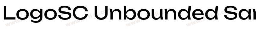 LogoSC Unbounded San字体转换